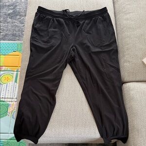 Rachel Zoe Black womens Drawstring Jogger Pants